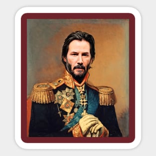 general Keanu reeves Sticker